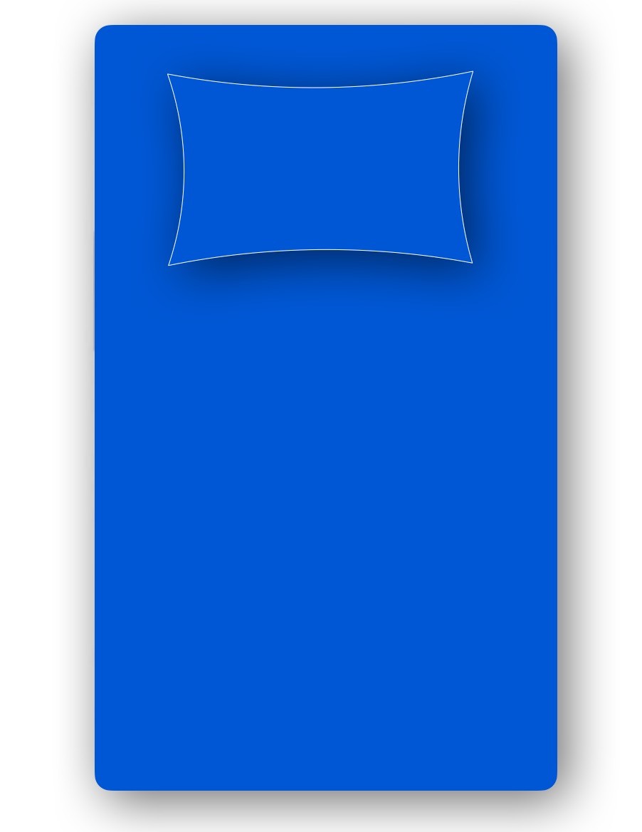 3 Pc. Jersey Knit Twin Sheet Set-Royal Blue